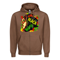 Chestnut i am black history Zipper Hoodie - CowGirlArtShop