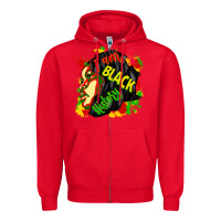 Red i am black history Zipper Hoodie - CowGirlArtShop