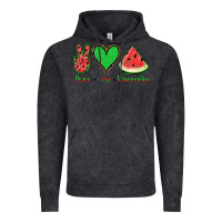 Vintage Black Peace Love Watermelon Vintage Hoodie - Jasminsmagicworld
