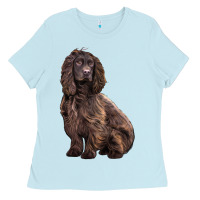 Baby Blue Boykin Spaniel Dog Ladies Tee - LillyAllenDesigns