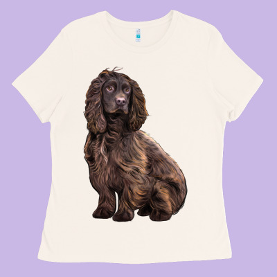 Boykin Spaniel Dog Ladies Tee Designed By Lillyallendesigns