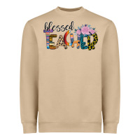Mushroom Blessed Teacher Heavyweight Sweatshirt - Bettercallsaul