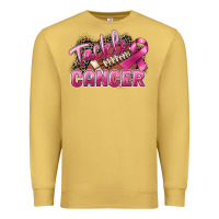 Antique Gold Tackle cancer Football Premium Sweatshirt - FaDigitalArtStudio