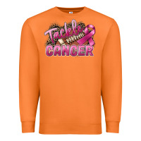 Carrot Tackle cancer Football Premium Sweatshirt - FaDigitalArtStudio