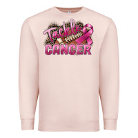 Pale Pink Tackle cancer Football Premium Sweatshirt - FaDigitalArtStudio