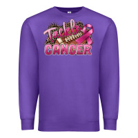 Purple Tackle cancer Football Premium Sweatshirt - FaDigitalArtStudio
