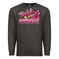 Smoke Tackle cancer Football Premium Sweatshirt - FaDigitalArtStudio