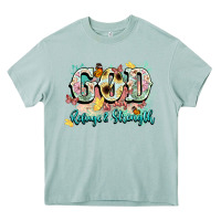 Arona god is my refugee and strength Heavy Core Tee - NancyCooperArtShop