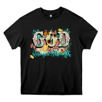 Black god is my refugee and strength Heavy Core Tee - NancyCooperArtShop