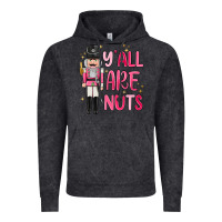 Vintage Black yall are nuts Vintage Hoodie - MaliasSmallBusiness