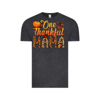 Vintage Black one thankful mama Vintage Tee - MaliasSmallBusiness