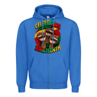 True Royal im celebrating juneteenth  (1) Zipper Hoodie - CowGirlArtShop