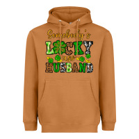 Meerkat St. Patrick's Somebody's lucky as husband Heavyweight Hoodie - OliviaCreatesArt