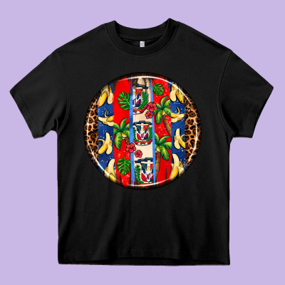 Dominican Republic Coasters Heavy Core Tee Designed By Adodesignshop