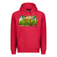 Cardinal Lucky Nurse St. Patrick's Day Premium Hoodie - HowdyJamesFarm