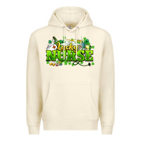 Sandshell Lucky Nurse St. Patrick's Day Premium Hoodie - HowdyJamesFarm