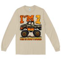 Mushroom i'm one this is how i roll monster truck birthday Long Sleeve Tee - Jasminsmagicworld