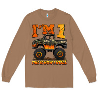 Toasted Coconut i'm one this is how i roll monster truck birthday Long Sleeve Tee - Jasminsmagicworld