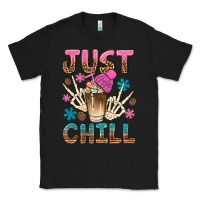 Black just chill with coffee bean bbs Classic Tee - BundleAndBundleShop