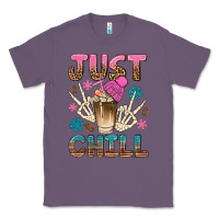 Lavender just chill with coffee bean bbs Classic Tee - BundleAndBundleShop