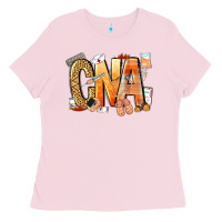 Bubblegum Pink cna certified nursing assistant nurse Ladies Tee - NancyCooperArtShop