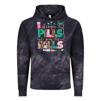 Cloud Black slingin' pills to pay the bills Vintage Hoodie - MaliasSmallBusiness