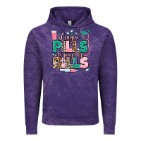 Cloud Purple slingin' pills to pay the bills Vintage Hoodie - MaliasSmallBusiness