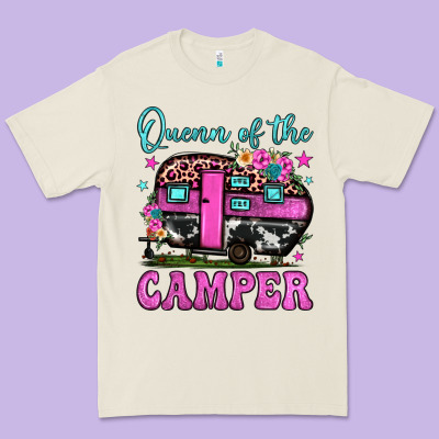 Queen Of The Camper Premium Tee Designed By Jahusdesignshop
