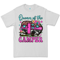 Dove Grey queen of the camper Premium Tee - JahusDesignShop