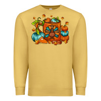 Antique Gold Thanksgiving Coffee Mug Premium Sweatshirt - FaDigitalArtStudio