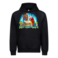 Black Love Came Down Urban Hoodie - CowhideDigitalArt