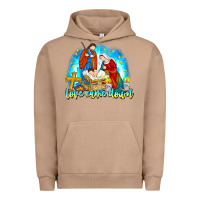 Pigment Burro Love Came Down Urban Hoodie - CowhideDigitalArt