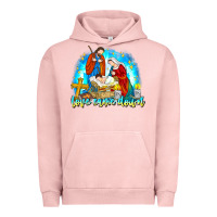 Pigment Salmon Love Came Down Urban Hoodie - CowhideDigitalArt