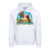 White Love Came Down Urban Hoodie - CowhideDigitalArt