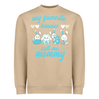 Mushroom My Favorite Bunnies Call Me Mommy Heavyweight Sweatshirt - Bettercallsaul