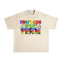 Sandshell LGBTQ+ Don't Hide Your Pride Urban Heavy Tee - BundleAndBundleShop