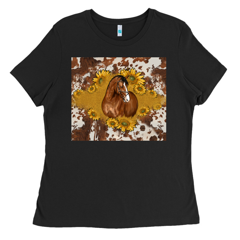 Horse Ladies Tee by BarkalooDesign | Teevron
