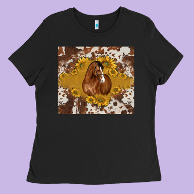 Horse Ladies Tee Designed By Barkaloodesign
