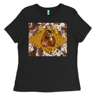 Black horse Ladies Tee - BarkalooDesign