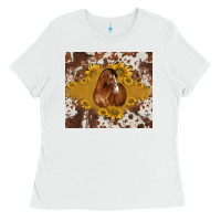 White horse Ladies Tee - BarkalooDesign