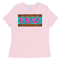 Bubblegum Pink floral mama mother's day license plate Ladies Tee - Jasminsmagicworld