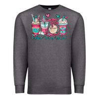 Charcoal Heather cna certified nursing assistant coffee cups Premium Sweatshirt - OliviaCreatesArt