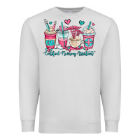Dove Grey cna certified nursing assistant coffee cups Premium Sweatshirt - OliviaCreatesArt