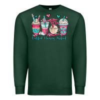 Sports Green cna certified nursing assistant coffee cups Premium Sweatshirt - OliviaCreatesArt