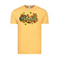 Vintage Mustard thankful pumpkins Vintage Tee - MaliasSmallBusiness