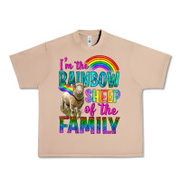 Burro I'm The Rainbow Sheep Of The Family Urban Heavy Tee - BundleAndBundleShop