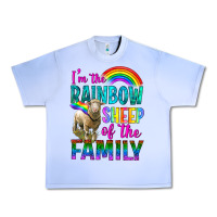 Grape Ice I'm The Rainbow Sheep Of The Family Urban Heavy Tee - BundleAndBundleShop