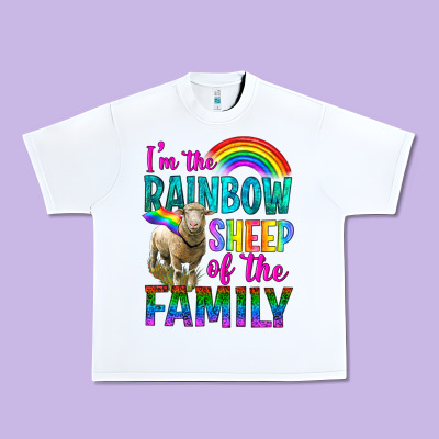 I'm The Rainbow Sheep Of The Family Urban Heavy Tee Designed By Bundleandbundleshop