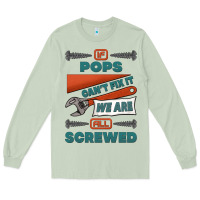 Matcha if pops can't fix it we are all screwed Long Sleeve Tee - Jasminsmagicworld