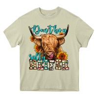 Mossy don't be a salty heifer long haired cow Heavy Core Tee - Jasminsmagicworld